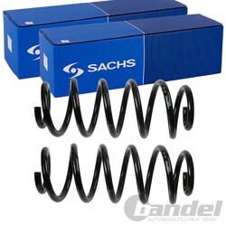 2X SACHS FAHRWERKSFEDERN VORNE PASSEND FÜR SKODA SUPERB VW PASSAT LINKS+RECHTS