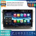 9"Android 11 Autoradio GPS 4GB+64GB Für VW Passat Polo Golf 5/6 Touran EOS Jetta