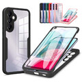 Handy Hülle Komplettschutz Full Cover 360 Grad Tasche Case für Samsung Galaxy A*