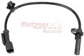 METZGER Sensor, Raddrehzahl Hinterachse, Links, Rechts für FORD