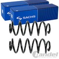 2X SACHS FAHRWERKSFEDERN VORNE PASSEND FÜR AUDI A4 SKODA SUPERB VW PASSAT