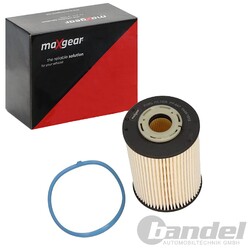 MAXGEAR KRAFTSTOFFFILTER FILTEREINSATZ passend für FORD MONDEO VOLVO C30 C70