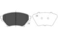 KAVO PARTS KBP-4549 Bremsbelagsatz, Scheibenbremse für MAZDA