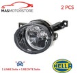 NEBELSCHEINWERFER PAAR SET HELLA 1N0 271 289-411 2PCS P FÜR VW POLO V,CADDY III