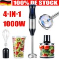 4-in-1 Stabmixer Set Multifunktional Elektrische Handmixer Blender Handmixer