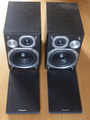 PANASONIC SB-PMX5 Lautsprecher Boxen schwarz Holzstruktur-Optik 60W