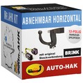 Für Opel Corsa D 06-14 AutoHak Anhängerkupplung abnehmbar + 13pol spezifisch