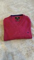 Fynch-Hatton Herren Pullover Mit V-Ausschnitt, M, Baumwolle, Fuchsia, Wie Neu