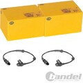 2X HELLA ABS-SENSOREN VORNE PASSEND FÜR OPEL COMBO CORSA MERIVA TIGRA