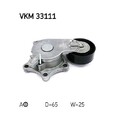1x Riemenspanner, Keilrippenriemen SKF VKM 33111 passend für CITROËN PEUGEOT
