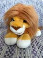 Disney König der Löwen Simba Plüsch Stofftier Handpuppe 1993 Mattel mit Sound