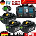 3x 18V 6AH Für Makita 18Volt Ersatzakku 9Ah 3Ah BL1860B BL1850B BL1840B BL1830 v