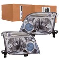2X ABAKUS HALOGEN SCHEINWERFER LINKS+RECHTS passend für NISSAN X-TRAIL