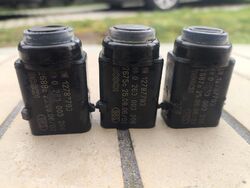PDC Sensor Einparkhilfe Parkhilfe Opel Zafira B Astra H Z398 12787793
