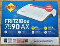 AVM Fritz!Box 7590 AX Router 20002998, weiß/rot mit WiFi-6 in OVP