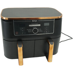 Ninja Foodi MAX Dual Zone Heißluftfritteuse 9.5L 6-in-1  Kupfer/Schwarz