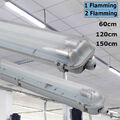 60-150cm LED Feuchtraumleuchte Wannenleuchte Badlampe Deckenleuchten Werkstatt