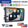 DAB+ Android 13 32G Carplay Autoradio GPS NAVI Für VW GOLF 5 6 Touran Caddy Polo