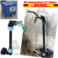 IBC Schwanenhals 3/4 Zoll Auslaufhahn Adapter Container Zubehör Regenwassertank