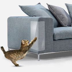  6 Sheets PVC Schutz Für Katzenmöbel Katzenkratzschutz Transparente Aufkleber