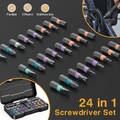 Feinmechaniker Werkzeug Set 24 in 1 Magnetische Präzision Schraubendreher Set