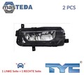 19-12687-01-2 NEBELSCHEINWERFER PAAR SET TYC 2PCS NEU OE QUALITÄT