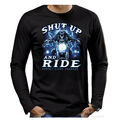 T-Shirt Chopper Motorrad Bikermotto USA Rocker Oldschool Slogan Biker *4140 LS