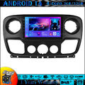 10"Android 14 Autoradio Carplay GPS SAT Navi DAB For Opel Movano Renault Master