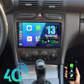 Android13 Autoradio Carplay GPS NAVI 6+128G Für Mercedes Benz C-Klasse W209 W203