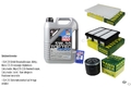MANN-FILTER Inspektionspaket 5 L Liqui Moly Top Tec 4600 5W-30 für KIA Cee'D SW