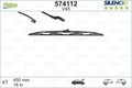 Wischblatt Valeo 574112 für ABARTH ALFA ROMEO AUDI AUTOBIANCHI BMW CHEVROLET
