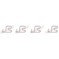 1x Zubehörsatz, Scheibenbremsbelag QUICK BRAKE 109-1219 passend für