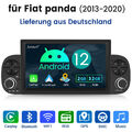 Für FIAT PANDA 2013-2020 6.2" Android 12 Autoradio mit Carplay GPS Navi Hifi SWC
