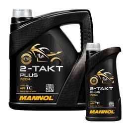 5 Liter MANNOL 2-Takt Plus Motoröl Scooter Teilsynthetisch API TC JASO FD