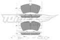 TOMEX Brakes Bremsbelagsatz Scheibenbremse TX 16-961 für FORD TRANSIT V363 FCD