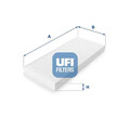 Innenraumfilter Partikelfilter 53.069.00 UFI für CITROËN FIAT LANCIA PEUGEOT