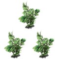  3 Count Zarte Kunstpflanze Zusammenklappbar Zubehör Für Aquarien Aquarium