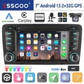 Autoradio DAB+ Android 13 32G Carplay GPS WIFI RDS KAM Für Audi A3 S3 RS3 8PA 8P