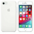 Original Apple iPhone 7, 8 & SE (2. 2020 & 3. Gen 2022) Weiß Silikon Case