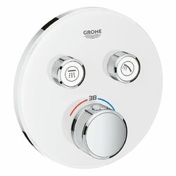 Grohtherm Smartcontrol Thermostat Moon White 29151LS0 Fertigmontageset