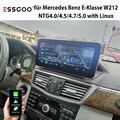10.25" Für Mercedes Benz E-Klasse W212 NTG 4.0/5.0 Carplay Autoradio Auto Linux