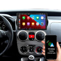 32GB Android 15 Apple Carplay Autoradio GPS NAVI Für Fiat Fiorino Qubo 2008-2017