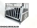 DOGHEAD Hundetransportbox Alu 70x60x50 ECO - 7060E - Hundebox - Autobox - Alubox