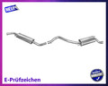 Auspuffanlage für VW T4 Transporter IV 1.9D 2.0 2.4D 2.5 SWB Auspuff