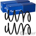 2X SACHS FAHRWERKSFEDERN VORNE PASSEND FÜR SKODA OCTAVIA LINKS+RECHTS
