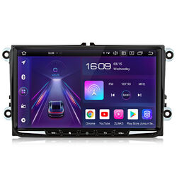 4G Android 12 4+64G Autoradio Carplay Navi KAM Für VW GOLF 5 6 Touran Polo Caddy