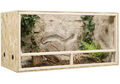 OSB Terrarium, Holzterrarium 100x50x50 cm mit Seitenbelüftung