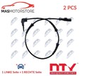 ABS SENSOR DREHZAHLFÜHLER PAAR VORNE NTY HCA-RE-025 2PCS V NEU OE QUALITÄT