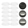  60 Pcs Bikonvexe Linse Physikalisches Optisches Experiment Transparente