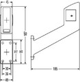 Begrenzungsleuchte seitlicher Anbau glasklar 2XS 955 260-007 HELLA